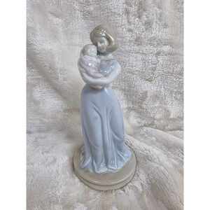 Mother and Child Porcelain Figurine Delicate Motherhood Mother's Day Gift